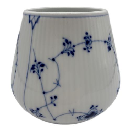 ROYAL COPENHAGEN (ロイヤル・コペンハーゲン) フラワーベース ブルーフルーテッド プレイン ベース S