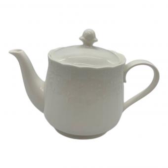 Noritake (ノリタケ) ティーポット ホワイト ボーンチャイナ