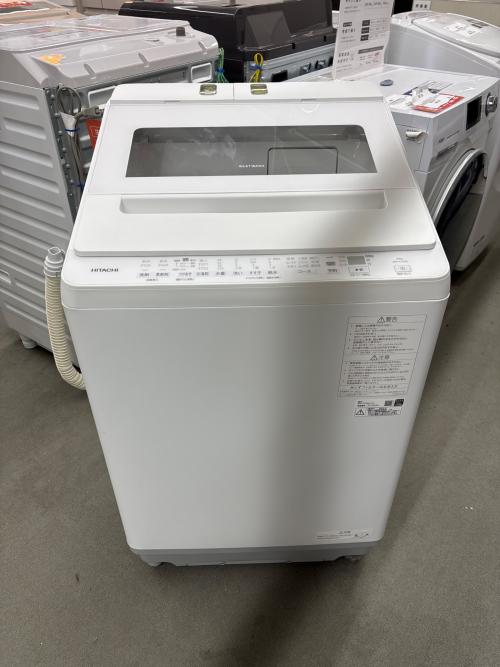 HITACHI (ヒタチ) 全自動洗濯機 10.0kg BW-X100K 2025年製 送風(簡易乾燥)  50Hz／60Hz