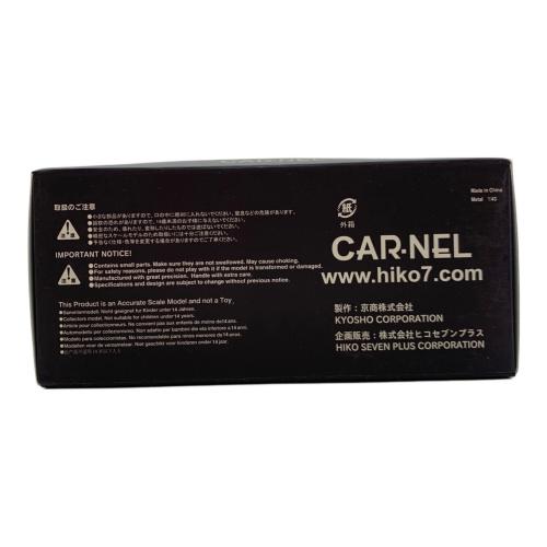 CAR-NEL (カーネル) ミニカー 1/43 NISSAN SKYLINE GT-R(BNR32) 1989 グループA ベース仕様 プロトタイプカー シルバー×ブラック