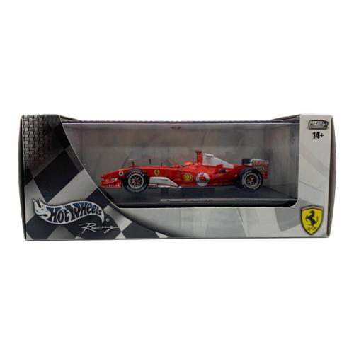 HOT WHEELS Racing (ホットウィール) ミニカー 1/43 フェラーリ F2004 ミハイル・シューマッハ #1 レッド