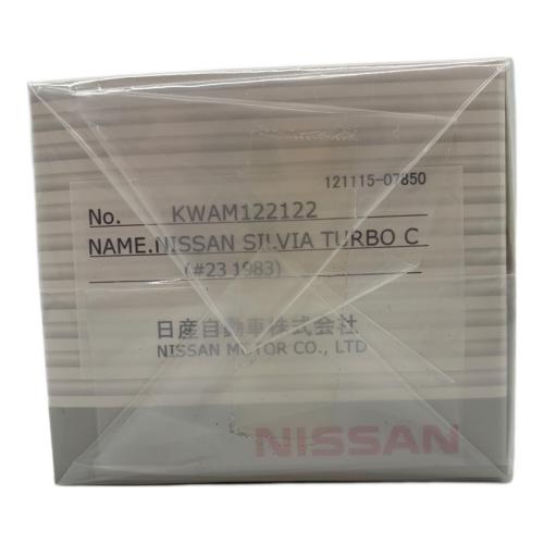 EBBRO (エブロ) ミニカー 1/43 ニッサン シルビア ターボC 1983 ホワイト