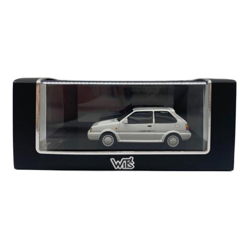 Wits (ウィッツ) ミニカー ※リアワイパー破損有 1/43 NISSAN MARCH SUPER TURBO クリスタルホワイト