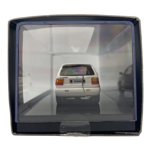 Wits (ウィッツ) ミニカー ※リアワイパー破損有 1/43 NISSAN MARCH SUPER TURBO クリスタルホワイト