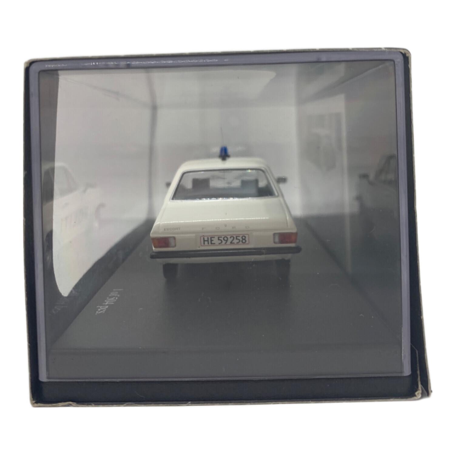 ミニカー 1/43 フォード エスコート MkII デンマーク警察