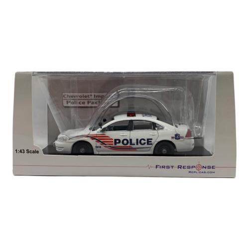 ミニカー 1/43 シボレー インパラ ワシントン D.C. ポリス