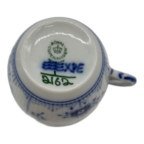 ROYAL COPENHAGEN (ロイヤル・コペンハーゲン) カップ&ソーサー 2162/2132 ブルーフルーテッド・ハーフレース 2Pセット