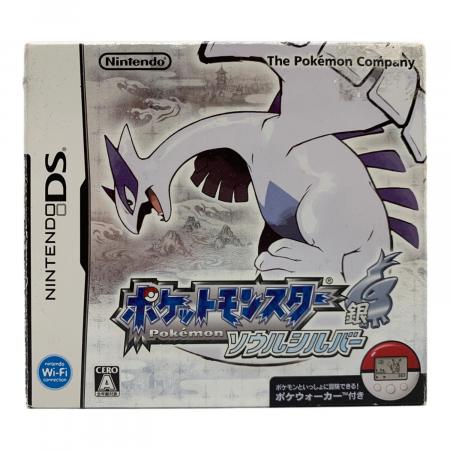 DS用ソフト ポケットモンスター ソウルシルバー ポケウォーカー同梱