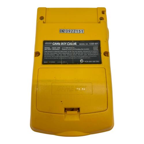 Nintendo (ニンテンドー) GAMEBOY COLOR CGB-001 動作確認済み -