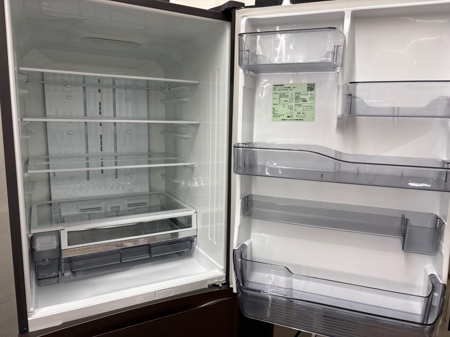 TOSHIBA (トウシバ) 5ドア冷蔵庫 GR-S470GZ 2020年製 465L