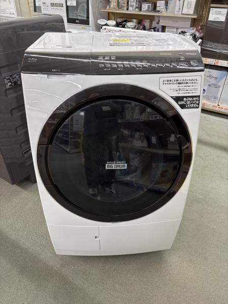 HITACHI (ヒタチ) ドラム式洗濯乾燥機 スマホ連携/AI自動運転 11.0kg