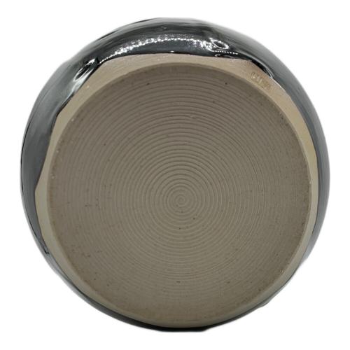 飾壺 草山造 箱・紐籠付