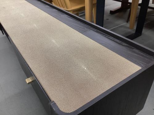 KARE (カレ) テレビボード  ブラック×ナチュラル MILANO