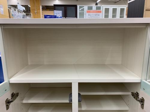 ライジング 食器棚 4枚扉2段