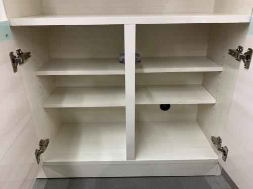 ライジング 食器棚 4枚扉2段