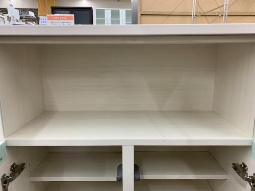 ライジング 食器棚 4枚扉2段