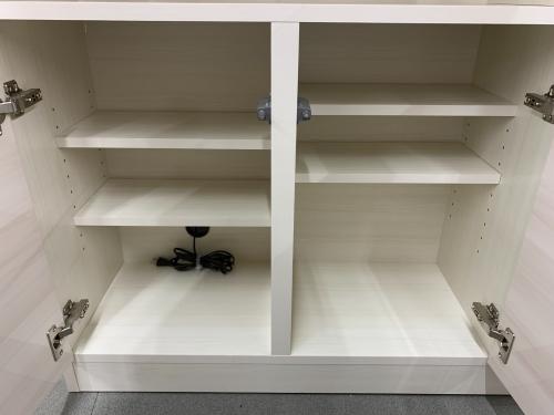 ライジング 食器棚 4枚扉2段