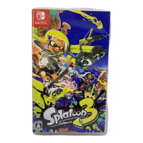 Nintendo Switch用ソフト スプラトゥーン3 CERO A (全年齢対象)