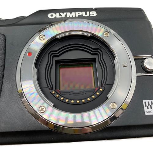 OLYMPUS (オリンパス) デジタル一眼レフカメラ ダブルズームキット E-PL2 1230万画素(有効画素) マイクロフォーサーズ 専用電池 SDXCカード対応 B5E506822