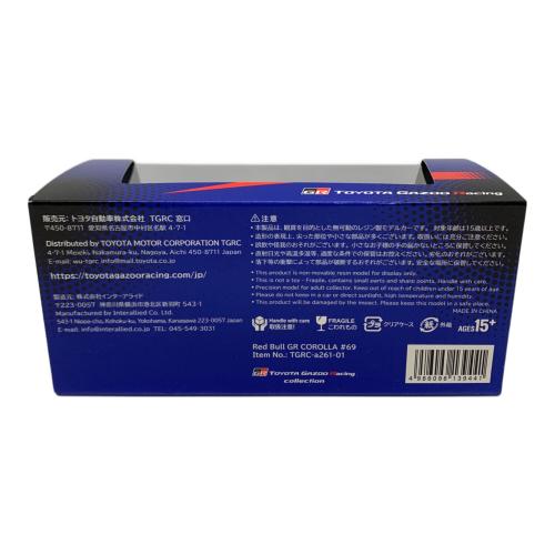 モデルカー 1/43サイズ Red Bull GR COROLLA 2024 TOYOTA GAZOO Racing TGRC-a261-01