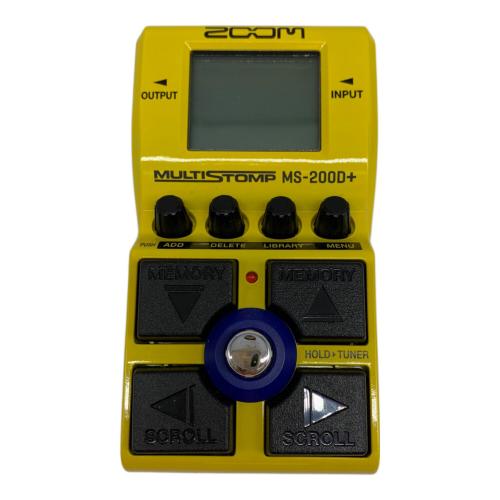 ZOOM (ズーム) オーバードライブ MS-200D＋