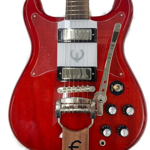 EPIPHONE (エピフォン) エレキギター レッド Crestwood Custom