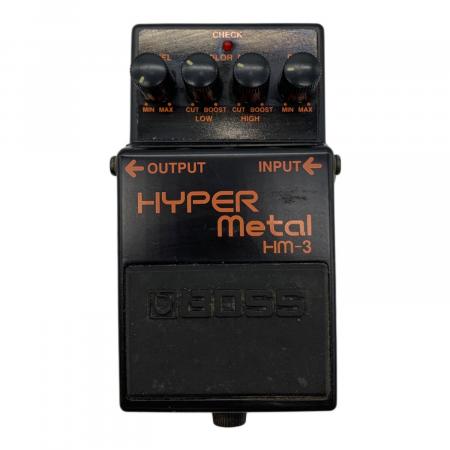 BOSS (ボス) ディストーション ハイパーメタル HM-3 台湾製 動作確認
