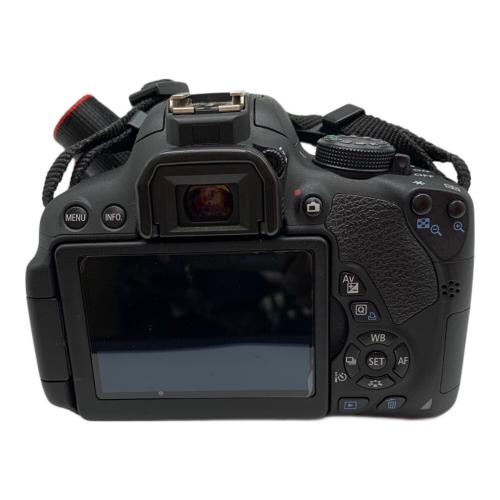 CANON (キヤノン) デジタル一眼レフカメラ 2レンズキット レンズのゴム部分にベタツキ有 EOS KISS X7i 1800万画素(有効画素) APS-C 専用電池 SDXCカード対応 271034001927