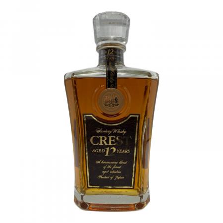 サントリー クレスト ウィスキー 12年 700ml｜トレファクONLINE