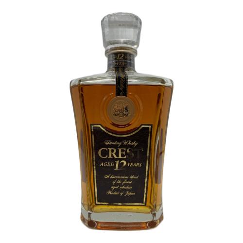 サントリー クレスト ウィスキー 12年 700ml