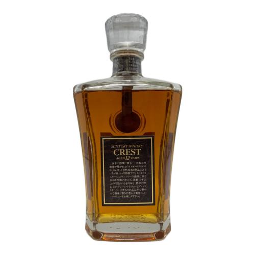 サントリー クレスト ウィスキー 12年 700ml