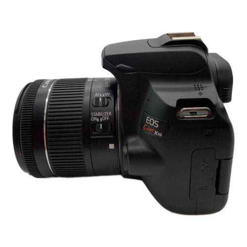 CANON (キヤノン) デジタル一眼レフカメラ トリプルレンズ EOS Kiss X10 2410万画素(有効画素) CMOS 専用電池 SDXCカード対応 491075001509