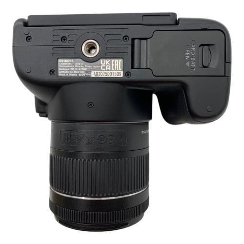 CANON (キヤノン) デジタル一眼レフカメラ トリプルレンズ EOS Kiss X10 2410万画素(有効画素) CMOS 専用電池 SDXCカード対応 491075001509