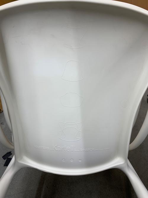 Kartell (カルテル) チェア ホワイト MASTERS