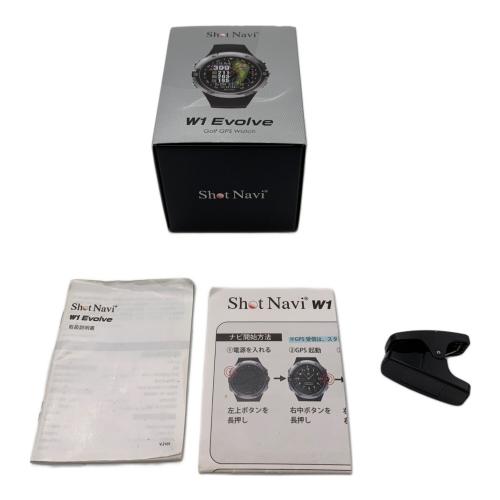 Golf GPS Watch W1 Evolve ブラック