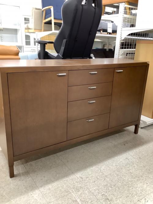 米三（コメサン） リビングキャビネット ブラウン