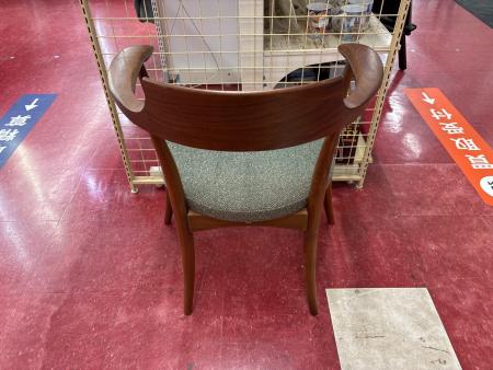 飛騨産業 (ヒダサンギョウ) アームチェアー ブラウン×グレー