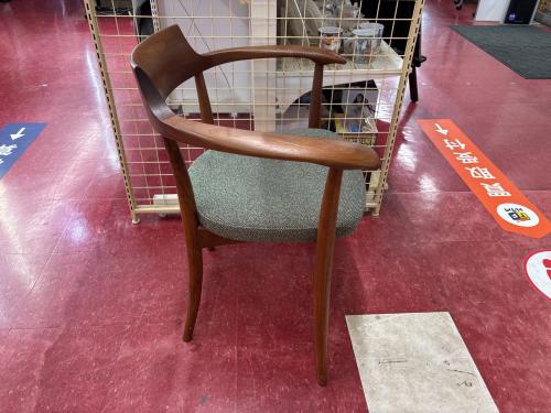 飛騨産業 (ヒダサンギョウ) アームチェアー ブラウン×グレー SG260AU