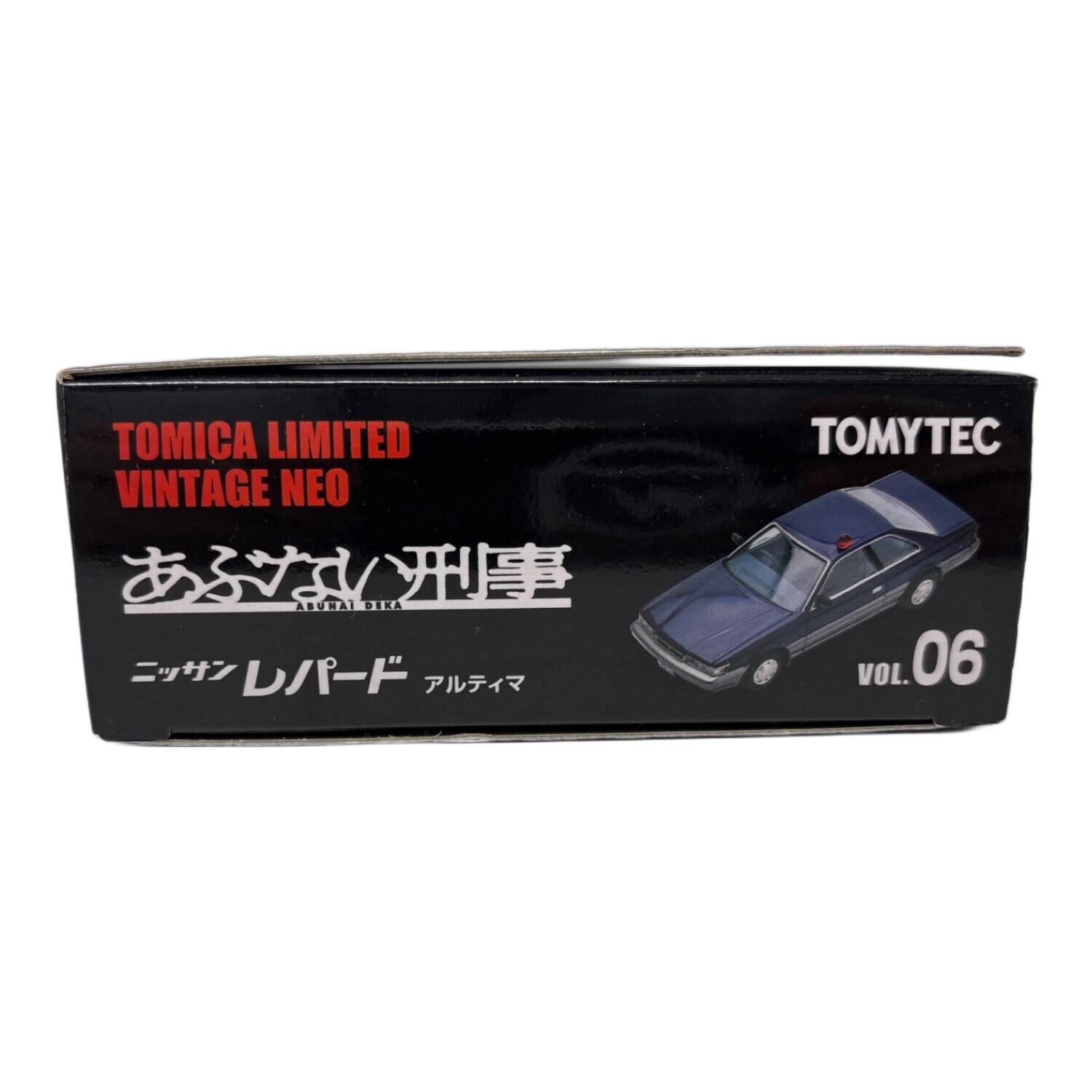 トミカリミテッドヴィンテージネオ あぶない刑事 10点セット TOMYTEC トミカリミテッドヴィンテージネオ あぶない刑事 Vol.09 日産