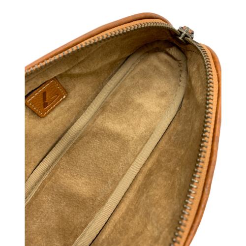 土屋鞄 (ツチヤカバン) レザーペンケース キャメル