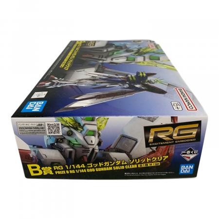 BANDAI (バンダイ) ガンプラ RG 1/144 ゴッドガンダム ソリッドクリア