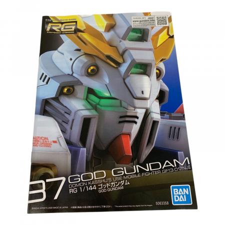 BANDAI (バンダイ) ガンプラ RG 1/144 ゴッドガンダム ソリッドクリア
