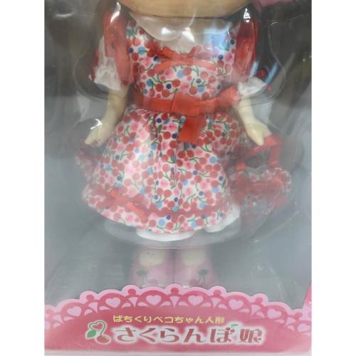 ぱちくりペコちゃん さくらんぼ娘 フィギュア