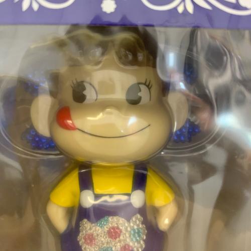 キラキラミルキー首ふりペコちゃん フィギュア ミルキー65周年
