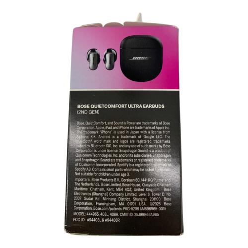 BOSE (ボーズ) ワイヤレスイヤホン QUIETCOMFORT ULTRA EARBUDS