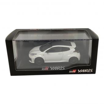 TOYOTA GAZOO Racing (トヨタガズーレーシング) GRヤリスミニカー モデルカー プラチナホワイトパールマイカ