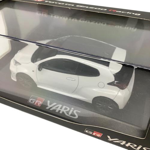 TOYOTA GAZOO Racing (トヨタガズーレーシング) GRヤリスミニカー モデルカー プラチナホワイトパールマイカ
