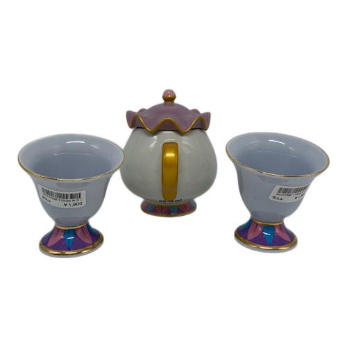 Disney RESORT (ディズニーリゾート) ティーセット 美女と野獣 ポット夫人＆チップ