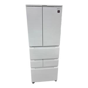 SHARP (シャープ) 6ドア冷蔵庫 SJ-MF43K-W 2023年製 429L