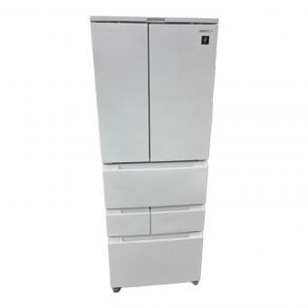 SHARP (シャープ) 6ドア冷蔵庫 SJ-MF43K-W 2023年製 429L